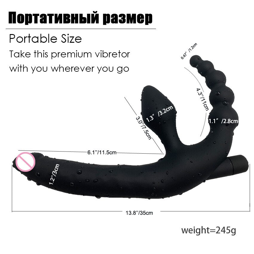 New Black Artificial Phallus Big Dildo Vibrator Faloimitator Sex Adult Toys for Lesbians Women Couple Penis Sex Products-30