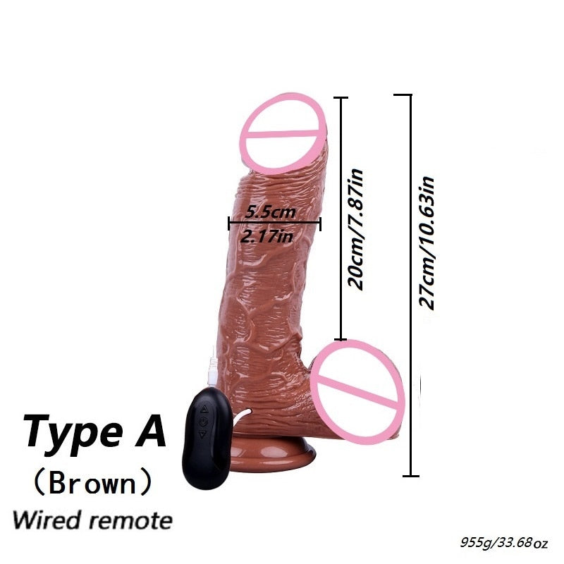 Super Big Vibrator Dildo with Suction Cup G Spot Vagina Massager Skin Feeling Realistic Cock Soft Material for Oral Sex Female