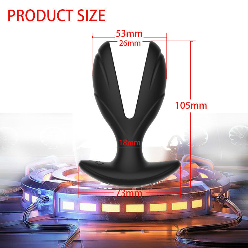 Electric Shock Pulse Powerful Vibration Anal Vibrator Prostate Massager Anal Sex Toys For Unisex