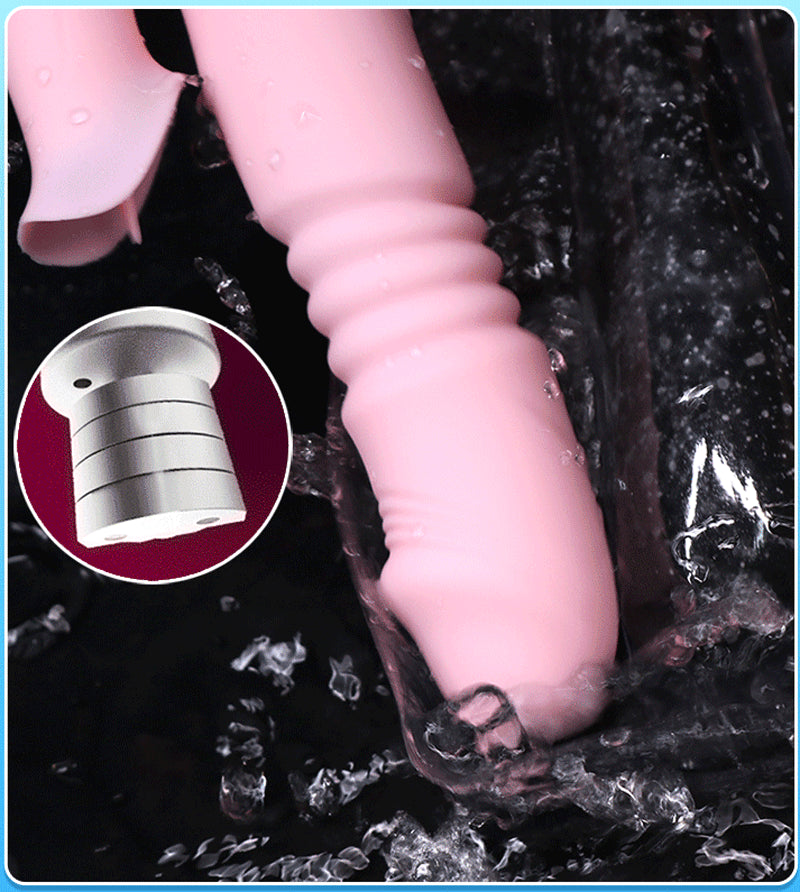 Vibrator Telescopic Tease G-Spot Clitoris Tongue Licking Female Sex Toys Vagina Dildo Vibrating Masturbation Adult Products 18