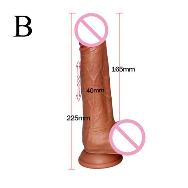 big dildo vibrator realistic penis suction cup dick dildos for women sex shop large phalos telescopic dildo sex toys for woman