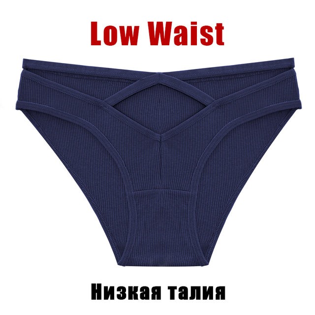 High Waist Women Knit Female S-XXL Hollow Out Thongs Seamless Panties Sexy Transparent G-String Girl Intimates Lingerie Big Size