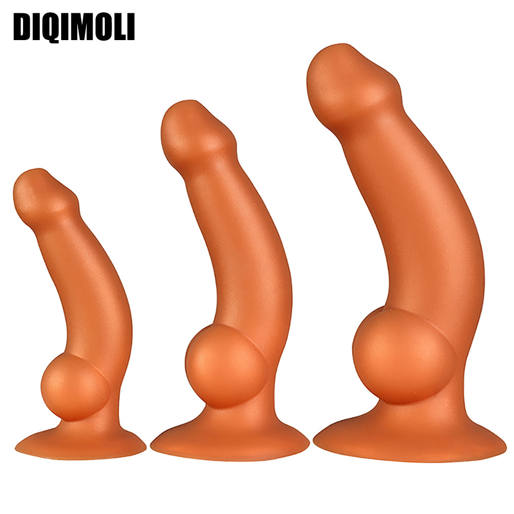 Liquid Silicone Huge Anal Plug Dildos with Suction Cup Sex Product Big Butt Plug Soft Penis Anal Dilator Sex Toys Erotic Dick