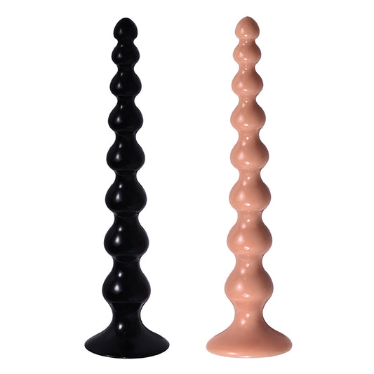 14.2 Inch Overlength Round Beads Anal Plug Dildos Soft Anal Dilator Sex Toys for Stimulation of Vagina and Anus Big Butt Plug