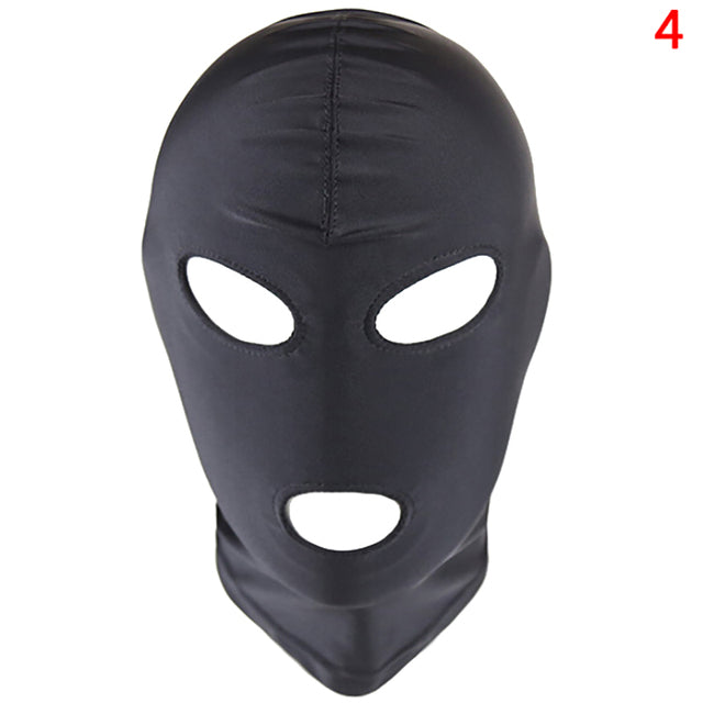 BDSM Fetish Mask Hood BDSM Gimp Mask Cosplay Slave Punish Headgear Mask Adult Game for Unisex