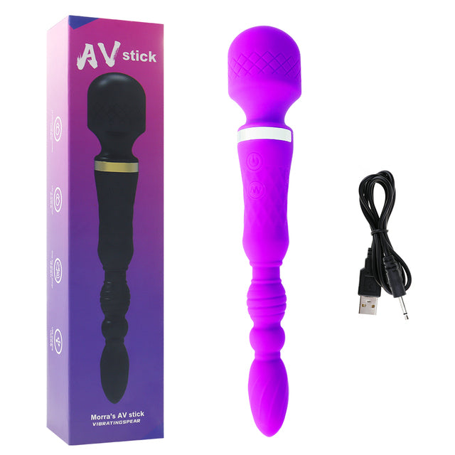 Powerful Av Vibrator Magic Wand Massager Anal Bead Waterproof Dildo Vibrators G Spot Clitoris Stimulator Adult Sex Toy for Woman